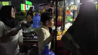 SUASANA TAMAN MINI JATIGONO SAAT MALAM HARI