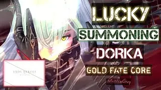 INSANE LUCK | Summoning Gold Fate Core | Dorka Rebellious Prelude With Skill Gameplay | Exos Heroes