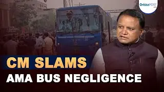 Odisha CM flags Ama Bus accidents after Bhubaneswar crash | Driver arrested