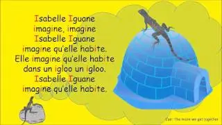 Isabelle Iguane - Phon&eacute;tique Anim&eacute;e