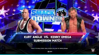 WWE 2K25 &mdash; Курт Энгл против Кенни Омеги &mdash; матч на болевой приём. Wrestling Machine против The Cle...