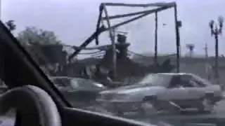 Driving around Los Angeles on May 2nd. 1992, a couple days after the L.A. riots.