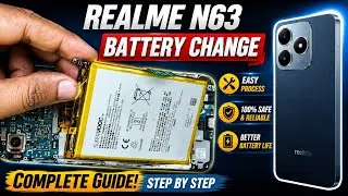 Realme N63 Battery Replacement | Original Battery Change Step-by-Step | Hello Phones Repair Guide