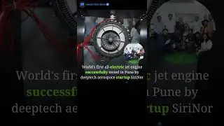SiriNor&rsquo;s Electric Jet Engine Hits Major Milestone in Pune ⚡✈️ #success #successmindset
