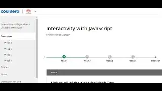 Coursera : Interactivity with JavaScript | Week 1 Quiz Answer #InteractivitywithjavascriptQuizAnswer