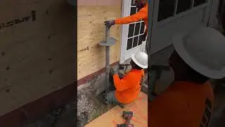 Foundation Repair: Helical Pile Installation  in Kapolei, Hawaii #foundationrepair #helicalpile