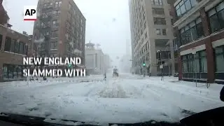 New England slammed with heavy snow storm