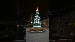 Музыкальная елка в Балаково #snow #зима #christmas #winter #relax