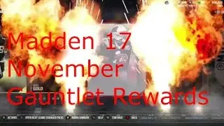 Madden 17 November Gauntlet Rewards Opening. We pulled 8 Elites!!!!