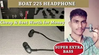 BOAT 225 Super Extra Bass headphone | Unboxing & Review |தமிழ் [Tamil]