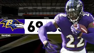 Derrick Henry Rushes For 246 Yards In Maximum Football 24 (CPU vs CPU)
