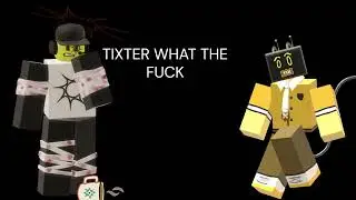 Tixter and Black Spawn interacting :3