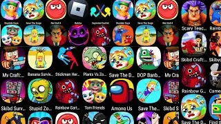 Blob Runner 3D, Canvas Run, Save the Girl, Flying Cut, Roof Rails,Find the Alien 2, Save the Dogs