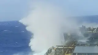 Ship In Storm | North Sea??