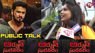 Arjun Suravaram Full Movie Public TalK, Review|Nikhil|Lavany Tripati| FB TV | Asvi Media