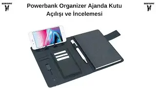 Powerbank Organizer Ajanda Kutu A&ccedil;ılışı ve İncelemesi