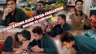 Mirchi pawdar🌶️ VS 🫛Karela challenge ￼