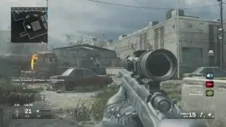 COD 4 Modern Warfare Remastered M40A3 Blue Tiger Camo Gameplay!
