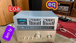Loa Bose 601 Seri 3 | Súp Yamaha Sw 800 | eq Victor Sea 70 | Sansui Se 9 | Bose Trợ Lời 101 