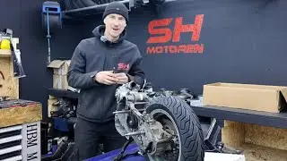 HET MALOSSI 200CC GILERA RUNNER BLOK KAN EINDELIJK AF !