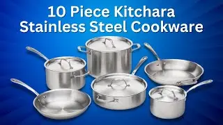 10 Piece Kitchara Stainless Steel Cookware 2