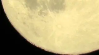 Canon Powershot SX60 HS Moon super zoom test sample
