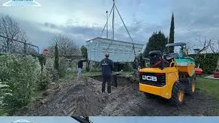 Mercredi 14 janvier : Installation d'une piscine STAR 4 sans déclaration de travaux à Bruges (33) 🥰🤩