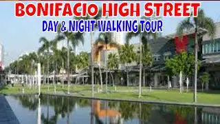 BGC DAY & NIGHT WALKING TOUR | DELMA HOLE #bonifaciohighstreet ##bgcvlog