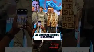 Every Misfits 20 face off in 60 seconds 💨 #shorts #boxing #sports #misfitsboxing #darrentill