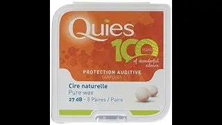 Quies Natural Wax Earplugs