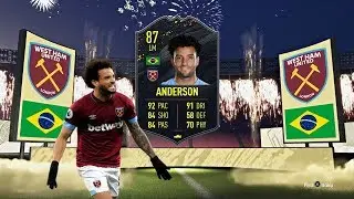 87 STORYLINE ANDERSON PLAYER REVIEW! - IS HE WORTH GETTING? - FIFA 20 ULTIMATE TEAM