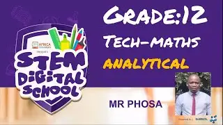 Grade 12 | Technical Mathematics | Analytical