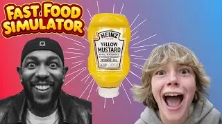MAKING BURGERS ANIMAL STYLE, 67 MUSTARDS PLS | Fast Food Simulator Co-op Funny Moments