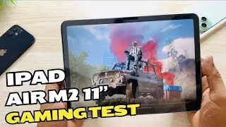 IPAD AIR 11 inch M2 chip BGMI Smooth + Extreme #ipadplayer #ipadgaming #review #bgmi