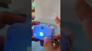 Camera Keychain with built-in Projector #shortsvideo