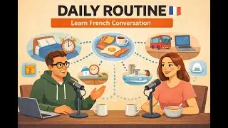 Learn How to Talk About Your Daily Routine in French | The French Talk Podcast