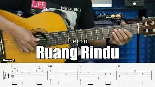 Ruang Rindu - Letto - Fingerstyle Guitar Tutorial + TAB & Lyrics