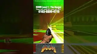 💀 #Fortnite #Doom #UEFN The Hangar #Remake new lighting update 💀 - #islandcode in Description