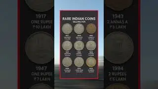 Rare Indian Coins & Their Collector Value | Old Indian Coin Information#history#historyfacts #gkfact