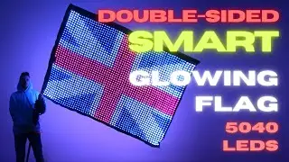 Double-Sided Smart LED Flag by ETERESHOP