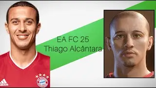 EA FC 25 &mdash; Профессиональные клубы | Тиаго Алькантара | Создание лица + статистика | Легенда ФК &laquo;Б...