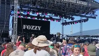 Fozzy at 101.1 WJRR'S Earthday Birthday 2024 Orlando FL 4/20/24