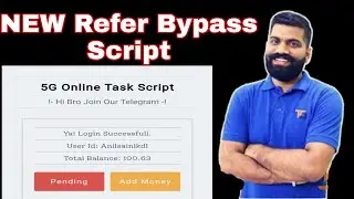 New Refer Bypass Script 2021 || Earn Unlimited With Refer Script
