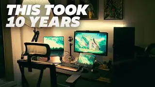 I Built My DREAM Gaming Setup & Content Creation Space!
