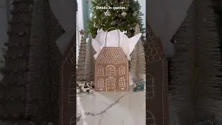 DIY Gingerbread House Gift Bag