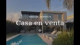 CASA EN VENTA AL LAGO CENTRAL - VIRAZÓN NORDELTA