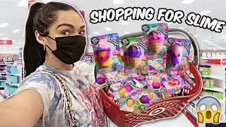 SHOPPING FOR SLIME SUPPLIES AT TARGET!!! *i bought it ALL*