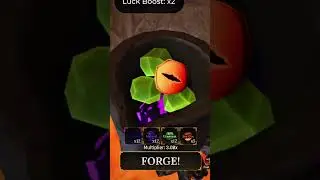 Forging the best armor in The Forge #roblox #theforge #viral #shorts