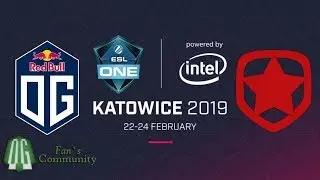 OG vs Gambit - Game 2 - ESL One Katowice 2019 - Playoff.