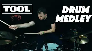 TOOL DRUM COVER | 36 Song TOOL MEDLEY | By Brandon Raehl
